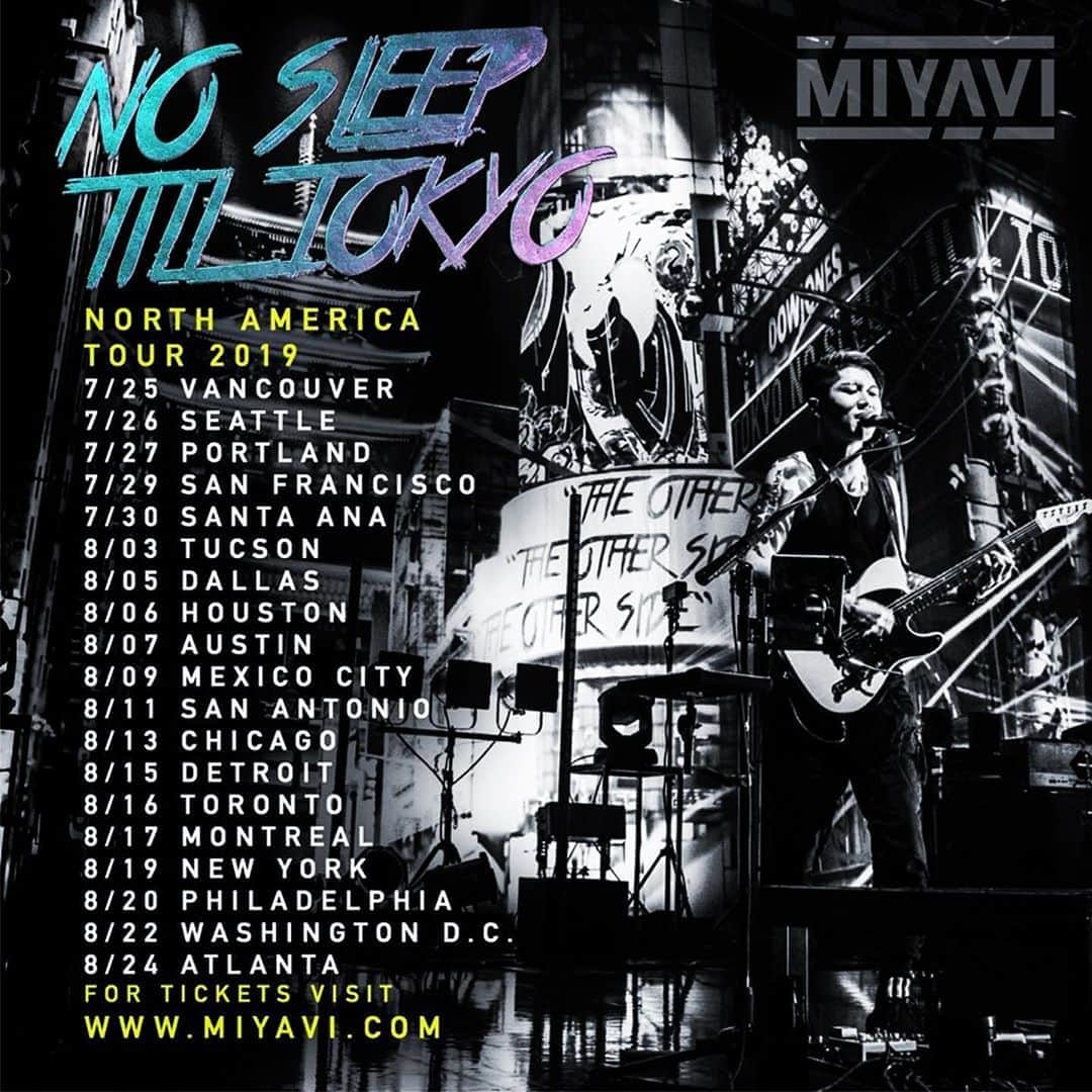 雅-MIYAVI-さんのインスタグラム写真 - (雅-MIYAVI-Instagram)「🙋🏻‍♂️🙋🏻‍♂️🚌😴 #Repost @miyavi_staff No sleeping on this tour. Who’s ready to stay up all night with us?」7月2日 12時03分 - miyavi_ishihara