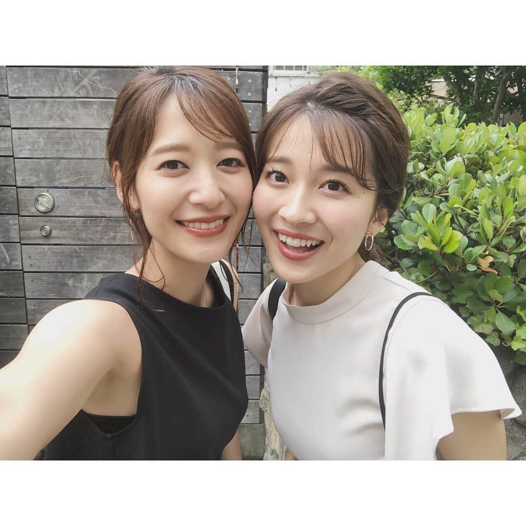 吉田明世さんのインスタグラム写真 - (吉田明世Instagram)「山本ちゃんに会えました🧸 人懐っこくて天真爛漫で 可愛い可愛い後輩です🥰 #サンジャポ #アシスタント #山本里菜 アナウンサー」7月2日 13時29分 - akiyo0414