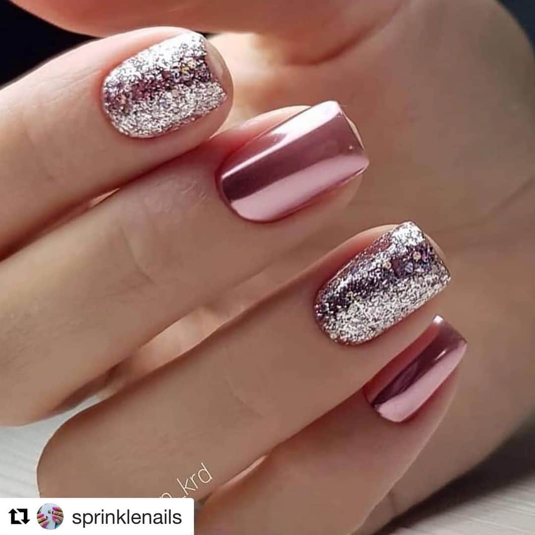 Nail Designsさんのインスタグラム写真 - (Nail DesignsInstagram)「Credit: @sprinklenails ・・・ 🎀 Rose gold 😍 #nailsartvideos #nailsartclips #nailartvideos #nailsvideos #nailvideo #nailvideo #nail #nails #nailart #ignails #instanails #instanail #nailarttutorial #nailaddict #nailsclip #nailartvids #beautifulnails #nails #nailswag #nailpro #nailfashion #beauty #nailartwow #nailsclip #glitter #nailart #nailglam #rainbow #nailsofinstagram #nailsonfleek #nails2inspire #glitternails  By: @an_krd」7月17日 9時53分 - nailartfeature