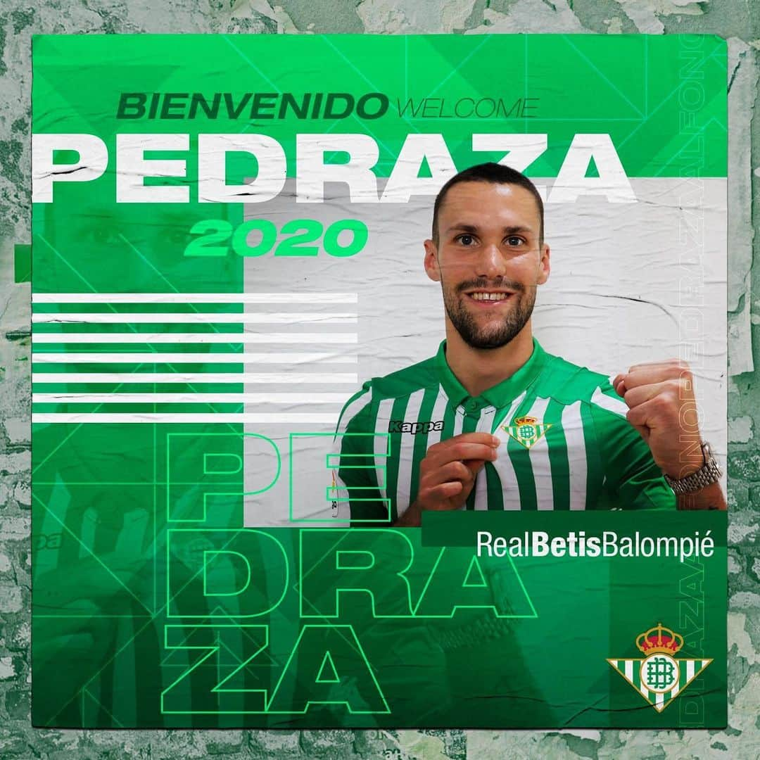 レアル・ベティスさんのインスタグラム写真 - (レアル・ベティスInstagram)「📣 OFICIAL | Alfonso Pedraza, nuevo jugador del #RealBetis 📝🤝 ¡Bienvenido, @alfonsopedraza9! 😊 — 📣 OFFICIAL | Alfonso Pedraza, new #RealBetis player 📝🤝 Welcome,  @alfonsopedraza9! 😊」7月17日 1時43分 - realbetisbalompie