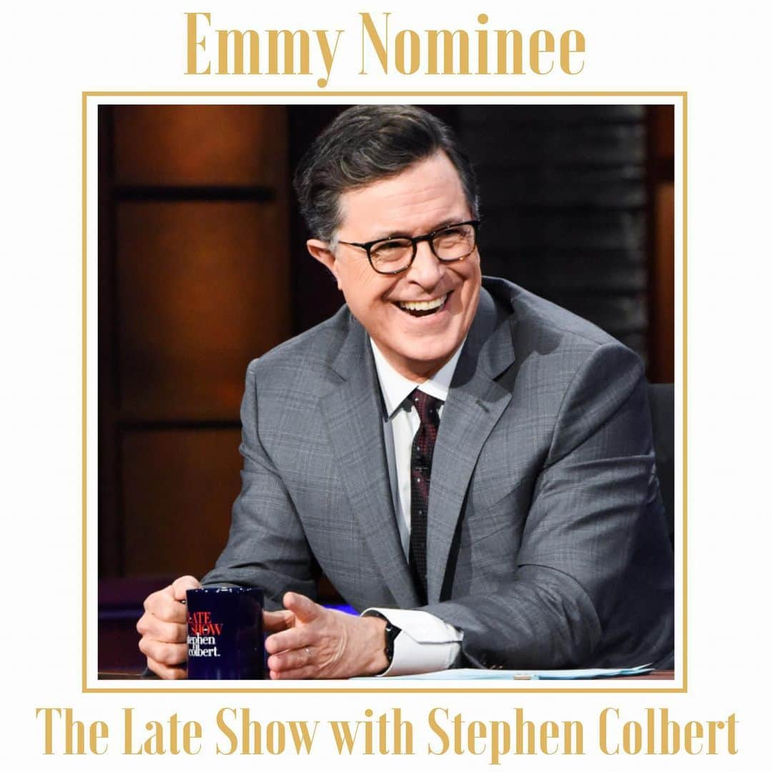 CBSさんのインスタグラム写真 - (CBSInstagram)「Congratulations to The Late Show with Stephen Colbert on their #EmmyNomination for Outstanding  Variety Talk Series! #LSSC」7月17日 1時51分 - cbstv