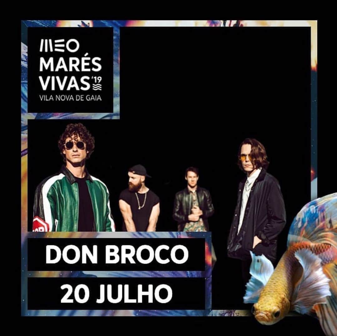 Don Brocoさんのインスタグラム写真 - (Don BrocoInstagram)「🇵🇹 🇵🇹 🇵🇹 Looking forward big time to our first ever show in Portugal this Saturday @meomaresvivas see you soon Porto! 🇵🇹 🇵🇹 🇵🇹」7月17日 2時23分 - donbroco
