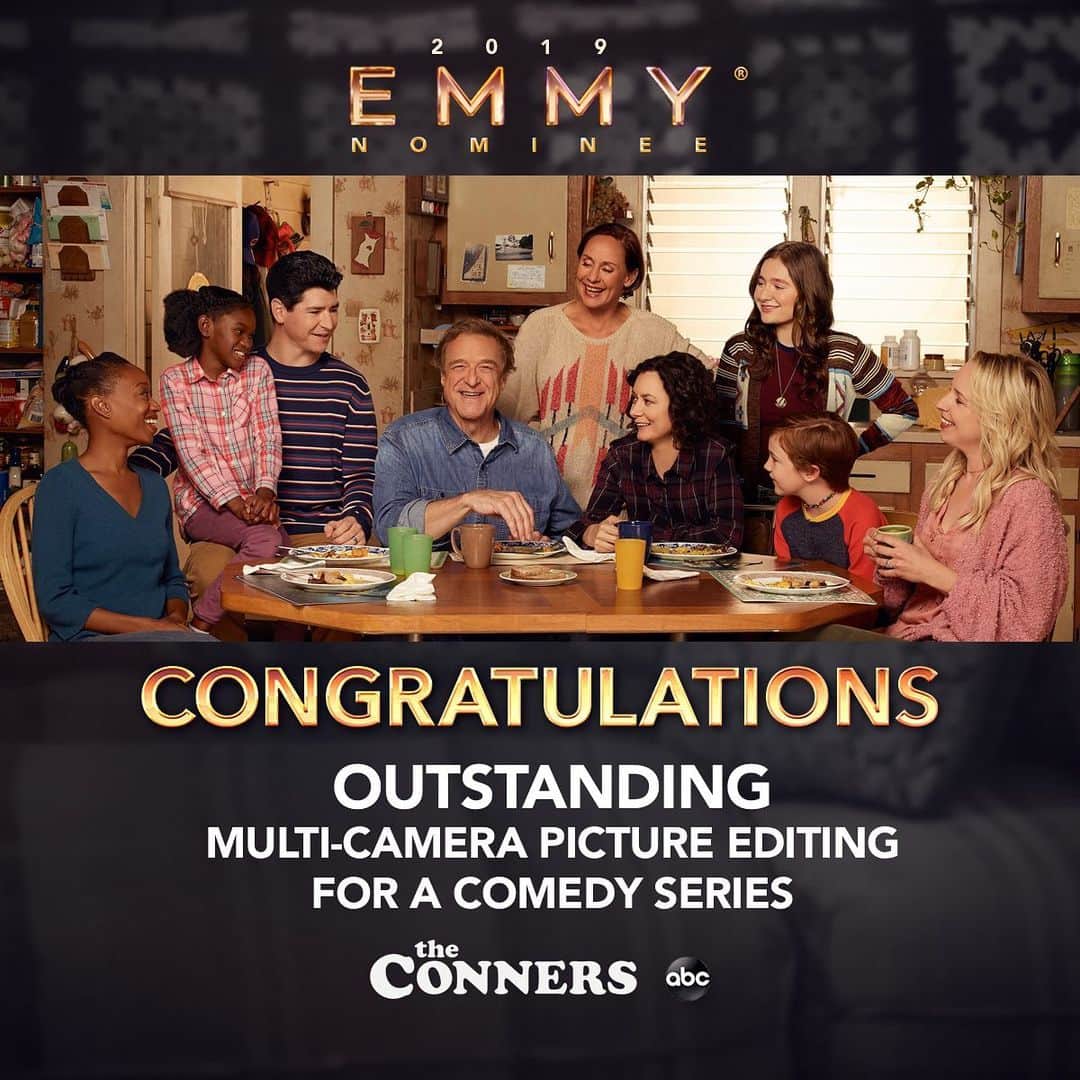 アメリカン・ブロードキャスティング・カンパニーさんのインスタグラム写真 - (アメリカン・ブロードキャスティング・カンパニーInstagram)「Congratulations to #TheConners for their #Emmy nomination!!!」7月17日 2時46分 - abcnetwork