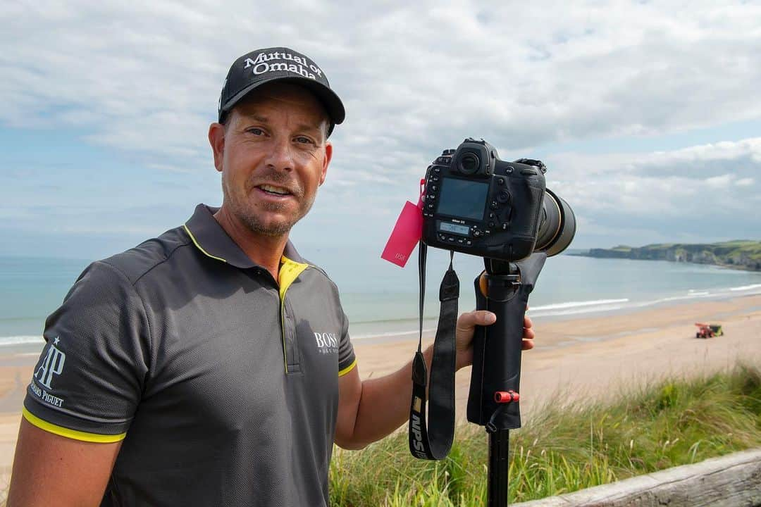 ヘンリク・ステンソンさんのインスタグラム写真 - (ヘンリク・ステンソンInstagram)「Got to test my photography skills today. Thanks Christer Höglund for teaching me some tricks. Beautiful scenery here in Northern Ireland!」7月17日 3時25分 - henrikstenson