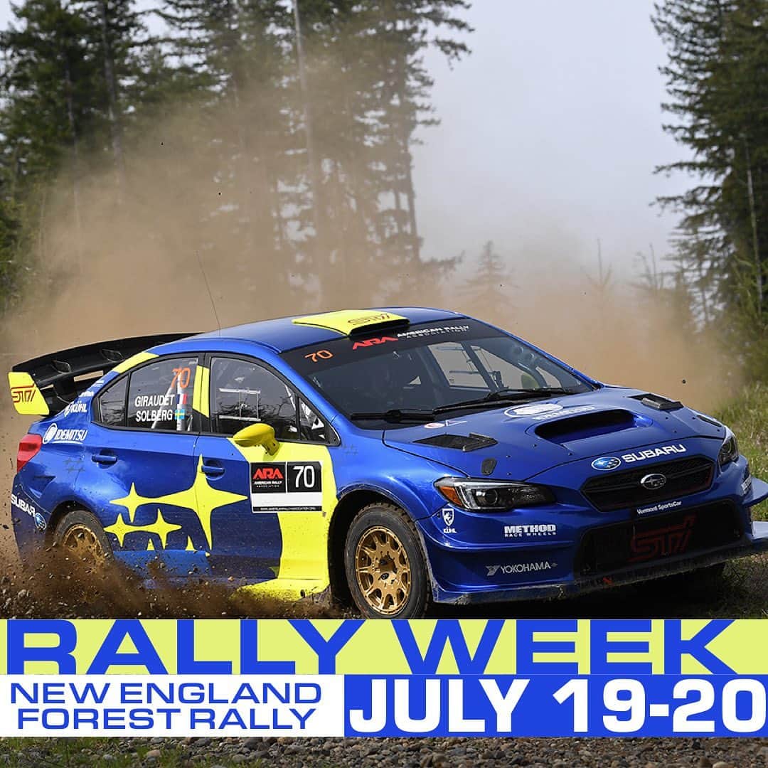 Subaru Rally Team USAさんのインスタグラム写真 - (Subaru Rally Team USAInstagram)「NEW ENGLAND! Are you ready? ⚡️#ROLLCALL #Raceweek #Rallyweek #nefr #subaru #SubaruMotorsportsUSA @ara_rally @newenglandforestrally」7月17日 3時53分 - subarumotorsportsusa