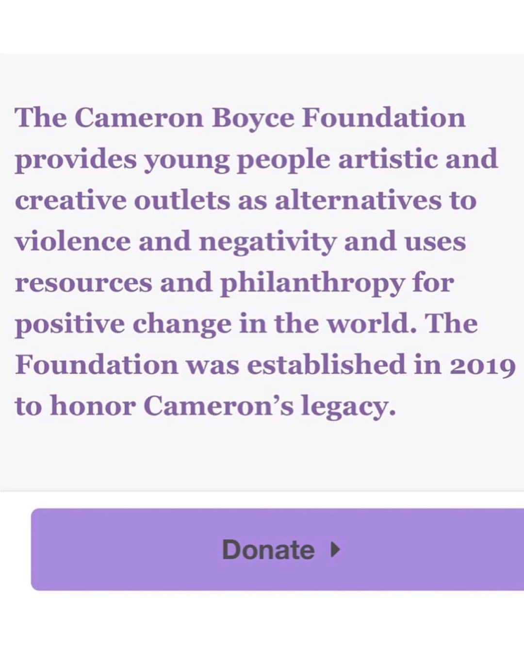 オリヴィア・ホルトさんのインスタグラム写真 - (オリヴィア・ホルトInstagram)「the cameron boyce foundation has launched, let’s donate anything we can. let’s give back. let’s make a change. let’s make a difference. that’s what cam did. that’s who cam was ♥️ link in bio.」7月17日 5時12分 - olivia_holt