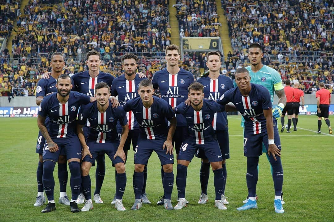 パブロ・サラビアさんのインスタグラム写真 - (パブロ・サラビアInstagram)「🇫🇷Premier match de la pré-saison//🇪🇸 Primer partido de la pretemporada ⚽️🔴🔵 #PSG  #Icicestparis  #allezparis  #PS19」7月17日 5時54分 - pablosarabia92