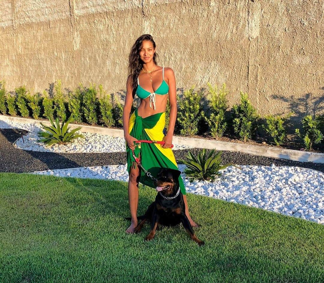 ライス・リベイロさんのインスタグラム写真 - (ライス・リベイロInstagram)「I will miss my babies 😍🐶 #Aica #Bolt」7月17日 6時50分 - laisribeiro