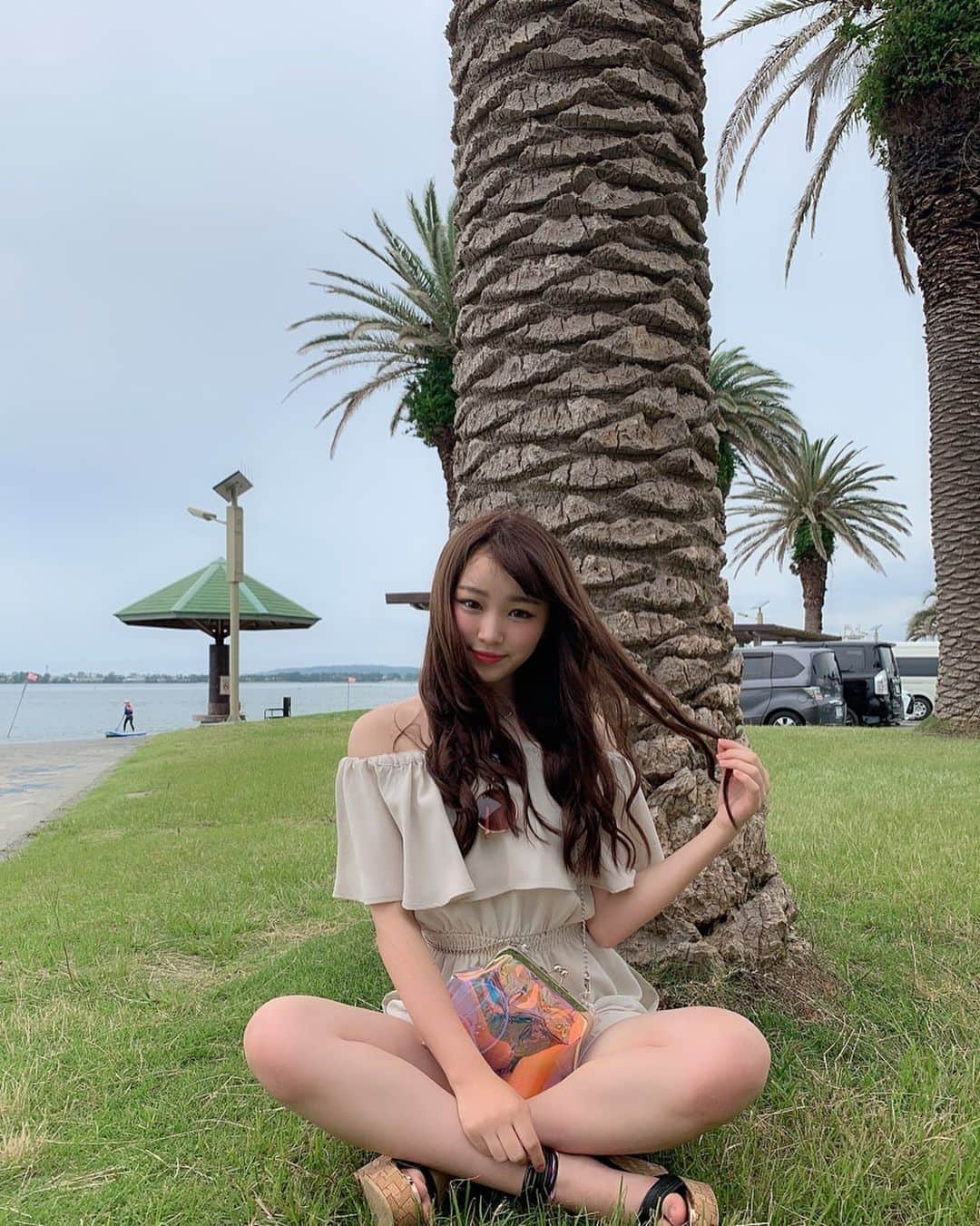 平野夢来（ゆぴぴ）のインスタグラム：「#🌴」