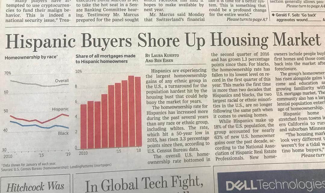 ジョン・レグイザモさんのインスタグラム写真 - (ジョン・レグイザモInstagram)「#Latinx save housing market! You welcome America and 45!  We are 18% of the population but boosted the market by 63%! What?!」7月17日 7時35分 - johnleguizamo
