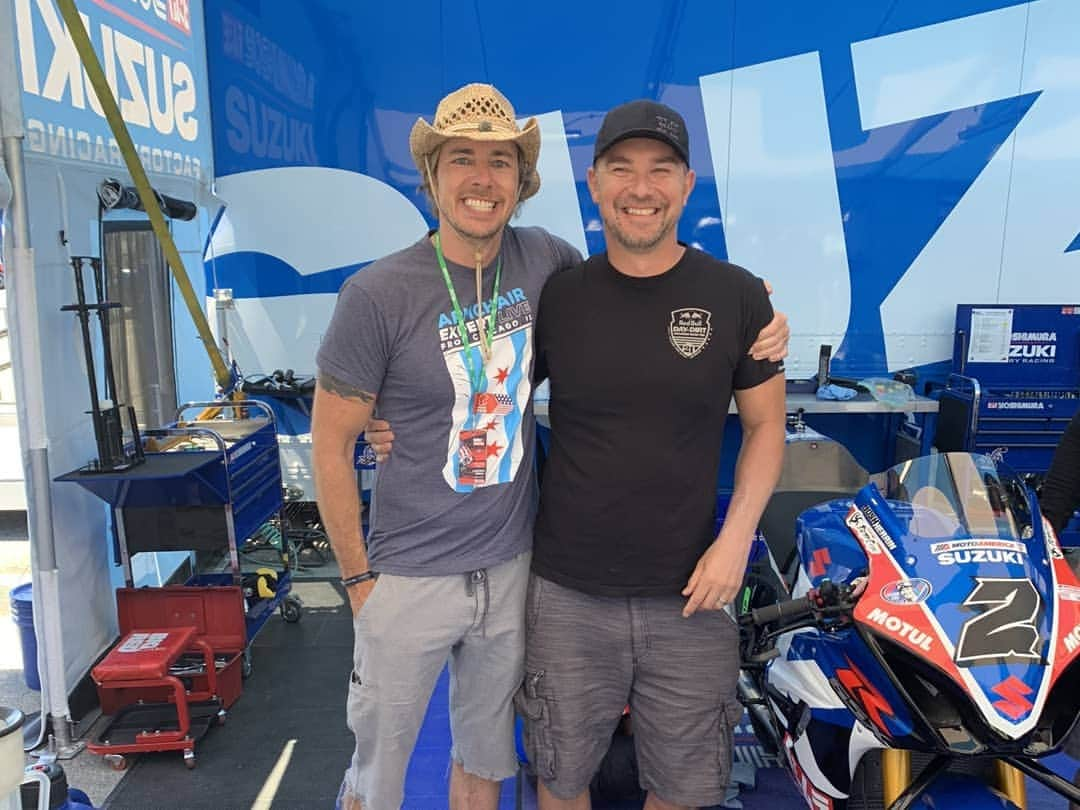 ダックス・シェパードさんのインスタグラム写真 - (ダックス・シェパードInstagram)「Had the best track day of my life yesterday at Laguna Seca. So much fun with @sdcstunts and @arinb and the crew. Also, @robmcelhenney did great in his race. @josh_herrin was proud of him. @daineseofficial #pirellination @pirellimotousa #rworld #yamaha #blucru @yamahamotorusa」7月17日 7時40分 - daxshepard