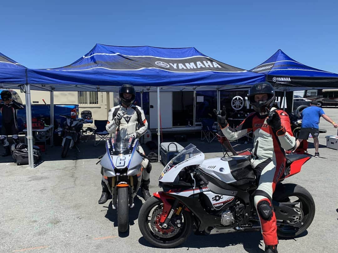 ダックス・シェパードさんのインスタグラム写真 - (ダックス・シェパードInstagram)「Had the best track day of my life yesterday at Laguna Seca. So much fun with @sdcstunts and @arinb and the crew. Also, @robmcelhenney did great in his race. @josh_herrin was proud of him. @daineseofficial #pirellination @pirellimotousa #rworld #yamaha #blucru @yamahamotorusa」7月17日 7時40分 - daxshepard