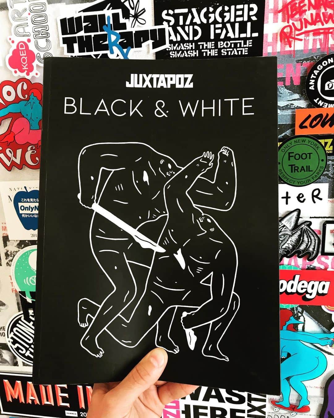 Juxtapoz Magazineさんのインスタグラム写真 - (Juxtapoz MagazineInstagram)「“Juxtapoz Black & White,” our newest book release, available now. 📚📚📚Link in bio. (Cover art by @cleonpeterson)」7月17日 8時21分 - juxtapozmag