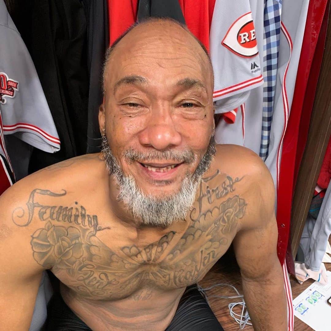 ヤシエル・プイグのインスタグラム：「my teammates look good hahaha 😆🙀👨🏻‍🦳👨🏻‍🦳👨🏻‍🦳👨🏾‍🦳」