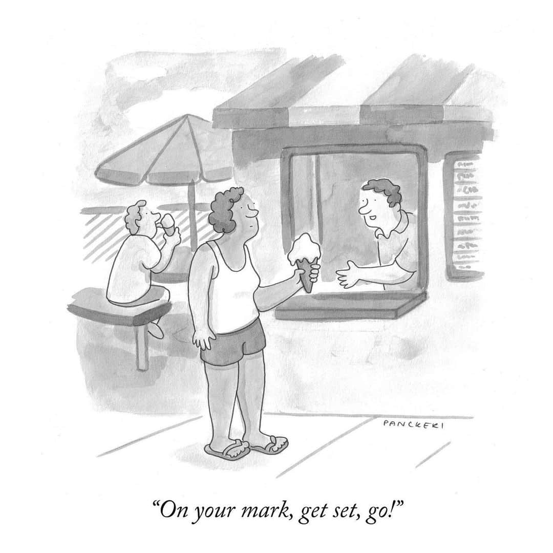 The New Yorkerさんのインスタグラム写真 - (The New YorkerInstagram)「Summer exercise routine. #TNYcartoons」7月3日 0時26分 - newyorkermag
