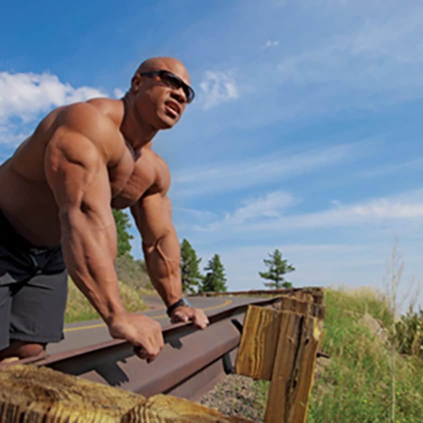 Phil Heathのインスタグラム：「Excited for the journey ahead! #NewOpenRoads #PhilHeath #7xMrOlympia #NewChapterBegins」