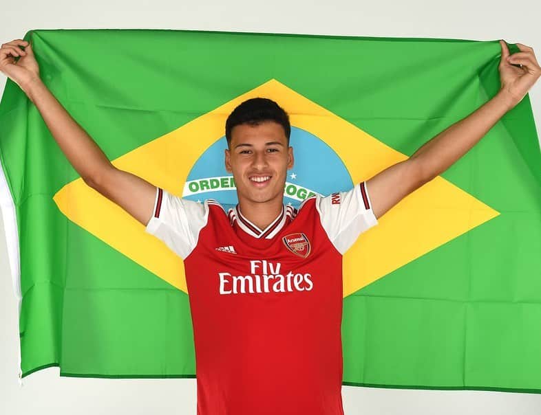 アーセナルFCさんのインスタグラム写真 - (アーセナルFCInstagram)「🔴 swipe for more Martinelli pics!  #Arsenal #Martinelli #Brazil」7月3日 1時19分 - arsenal