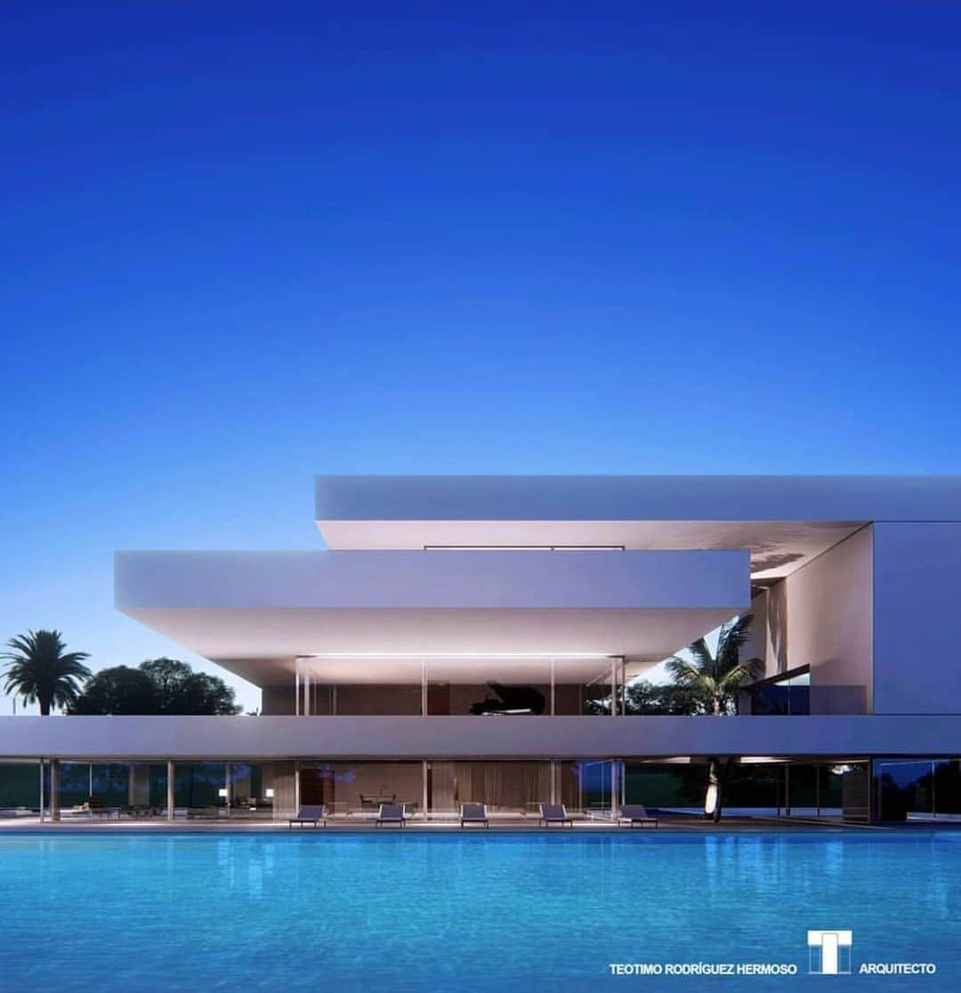 Architecture - Housesさんのインスタグラム写真 - (Architecture - HousesInstagram)「Luxury Villa. Adeje by @arthectonica Teotimo Architect Location: #Tenerife  #CanaryIslands #Spain . #arquitectura #projects #luxuryvillas #luxuryrealestate #instagood #inmobiliaria #resort #art #home #house #villas #archilovers #luxuryhomes #architecture #luxuryarchitecture #deluxe #design #building #modernarchitecture #dubai #kuwait #interiordesign #render #minimal #teotimoarchitect」7月3日 1時26分 - _archidesignhome_