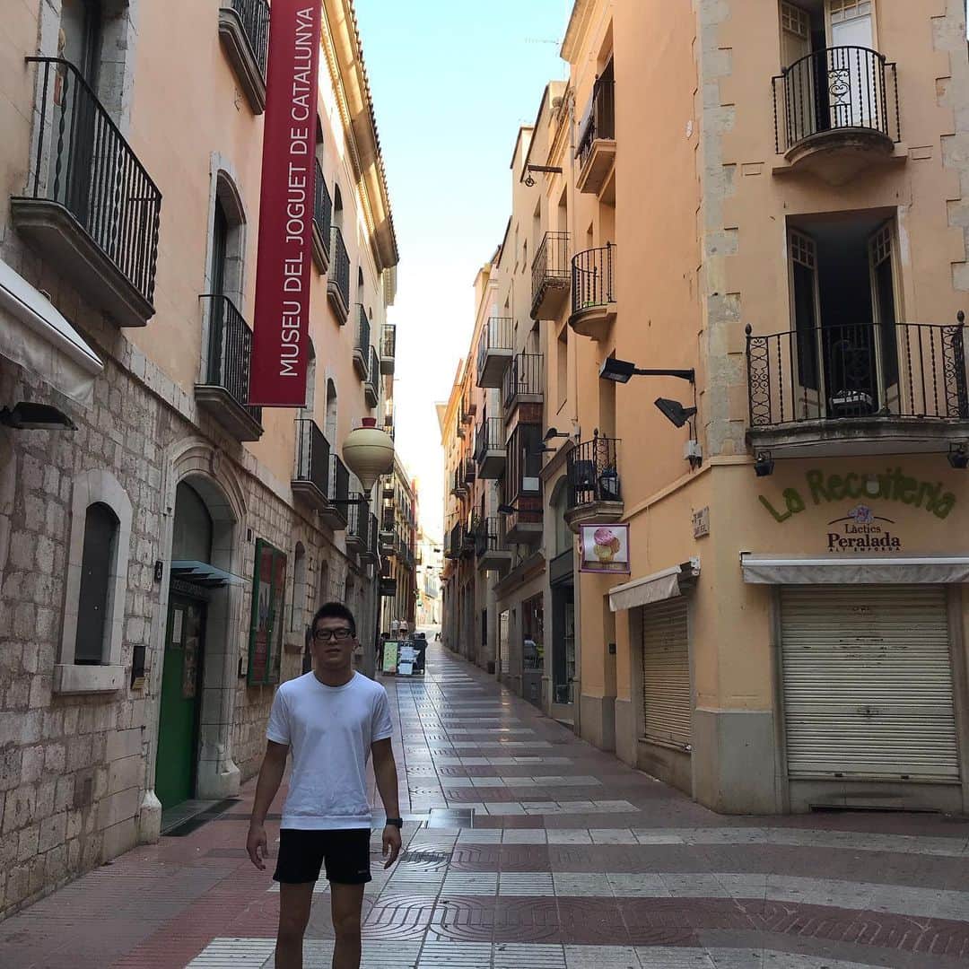 青木真也のインスタグラム：「スペイン、フィゲラス。#スペイン旅行 #spain #figueres #shinyaaoki #jiujitsu ＃青木真也#onehundredathletic」