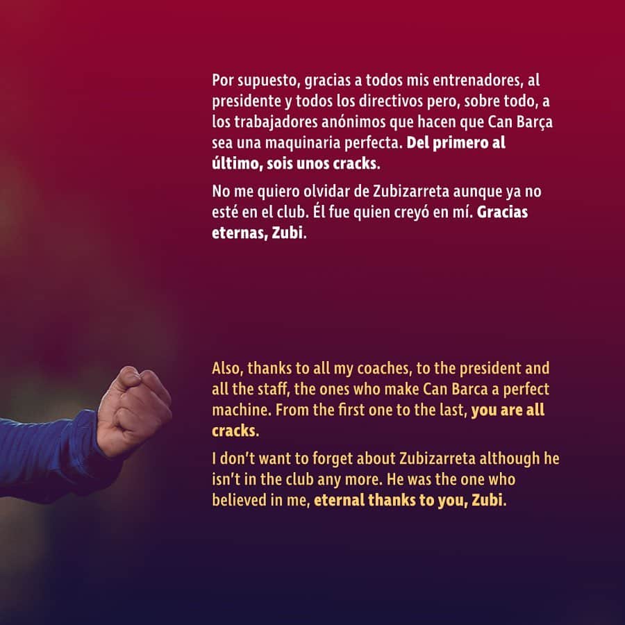 デニス・スアレス・フェルナンデスさんのインスタグラム写真 - (デニス・スアレス・フェルナンデスInstagram)「Gracias Barça, os llevo en el corazón❤️ @fcbarcelona」7月2日 18時11分 - denissuarezfernandez