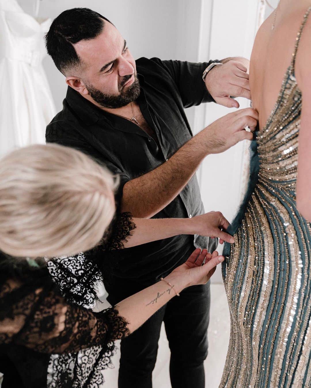 Steven Khalilさんのインスタグラム写真 - (Steven KhalilInstagram)「“Being given the opportunity to show my collection in Paris at the most prestigious fashion week has been a long-standing dream. My team and I worked tirelessly to make this possible and it was a vision brought to life from passion and hard work. Seeing our hard work and team effort on the runways of Paris has been an emotional and heartfelt realization of what we have created, l showcased on the world stage. I hope Australia and the world can see what we can achieve here. It’s a very proud moment.” - @stevenkhalil #StevenKhalil #DameEnFleurs #PFW」7月2日 18時43分 - steven_khalil
