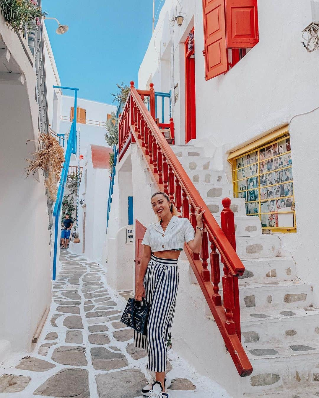 植野有砂さんのインスタグラム写真 - (植野有砂Instagram)「Mykonos town 🥺💓🇬🇷ミコノスタウン、絵本だった本当に🥺💓💓💓 #mykonos #ミコノス #ミコノスタウン」7月2日 19時02分 - alisaueno