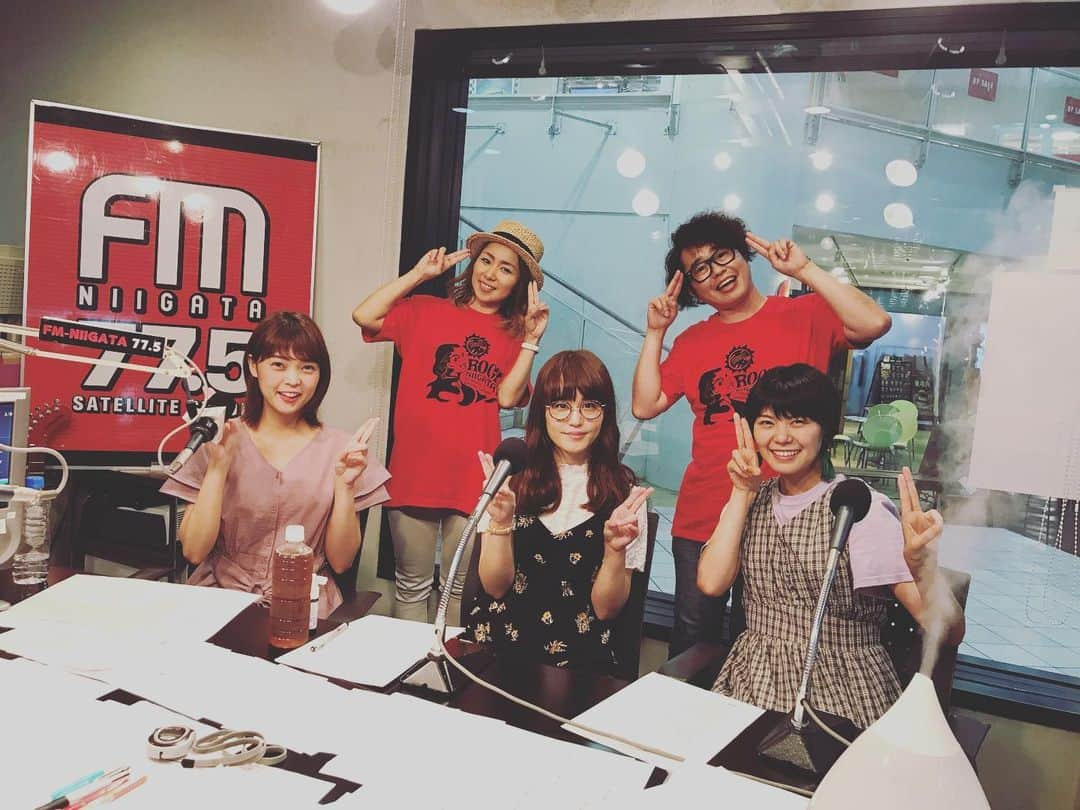 Negiccoさんのインスタグラム写真 - (NegiccoInstagram)「FM-NIIGATA「SOUND SPLASH」出演中！﻿ ﻿ #fm775﻿ #斉藤瞳 さん﻿ #関田将人 さん﻿ #Negicco」7月2日 19時26分 - negicco_official