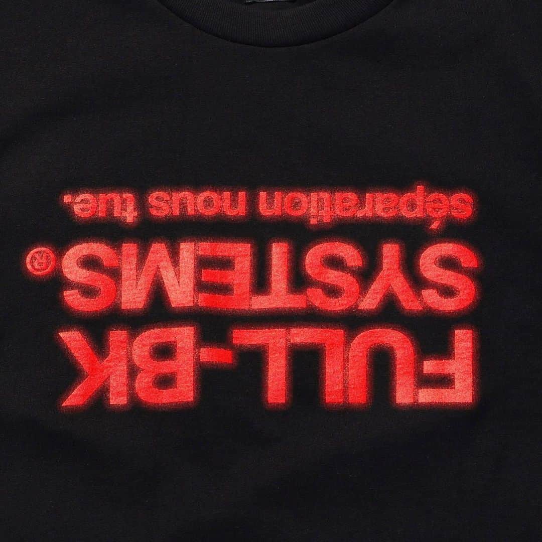 DJ DARUMAのインスタグラム：「July 4th 12:00(JST) WEB限定発売 FULL-BK Official WebStore limited / uʍop ǝpısdn ʞqllnɟ もちろん公開日に合わせたやつです🙃🙃🙃」