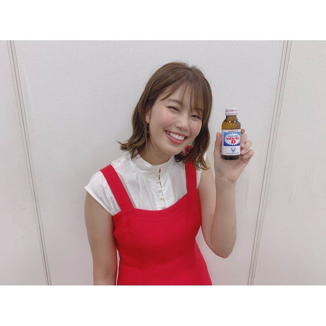 稲村亜美さんのインスタグラム写真 - (稲村亜美Instagram)「今日はケインコスギさんと 大手町ビアガーデンPowered byリポビタンDオープニングイベントに参加させていただきました😊🙏🙏🙏 ラグビーW杯のお話やケインさんの決め台詞ファイトーイッパーツも聞けて楽しかったです！！ 明日から大手町ビアガーデンがはじまります🥰 会社終わりに一杯なんていかがでしょうか！ 私も必ずいきたいと思います🙋‍♂️ #リポビタンD #大手町ビアガーデン #ケインコスギ さん」7月2日 20時26分 - inamura_ami