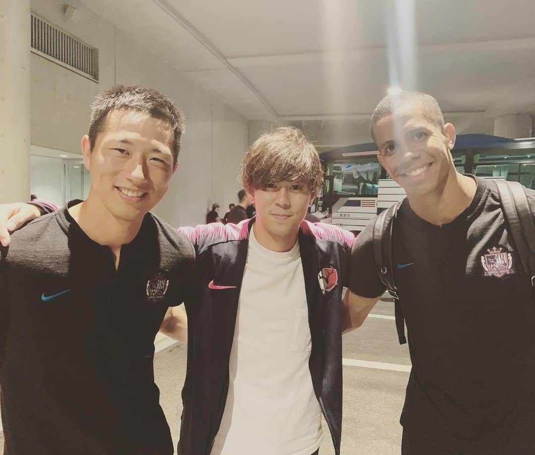 のインスタグラム：「大好きな2人⚽️👍」