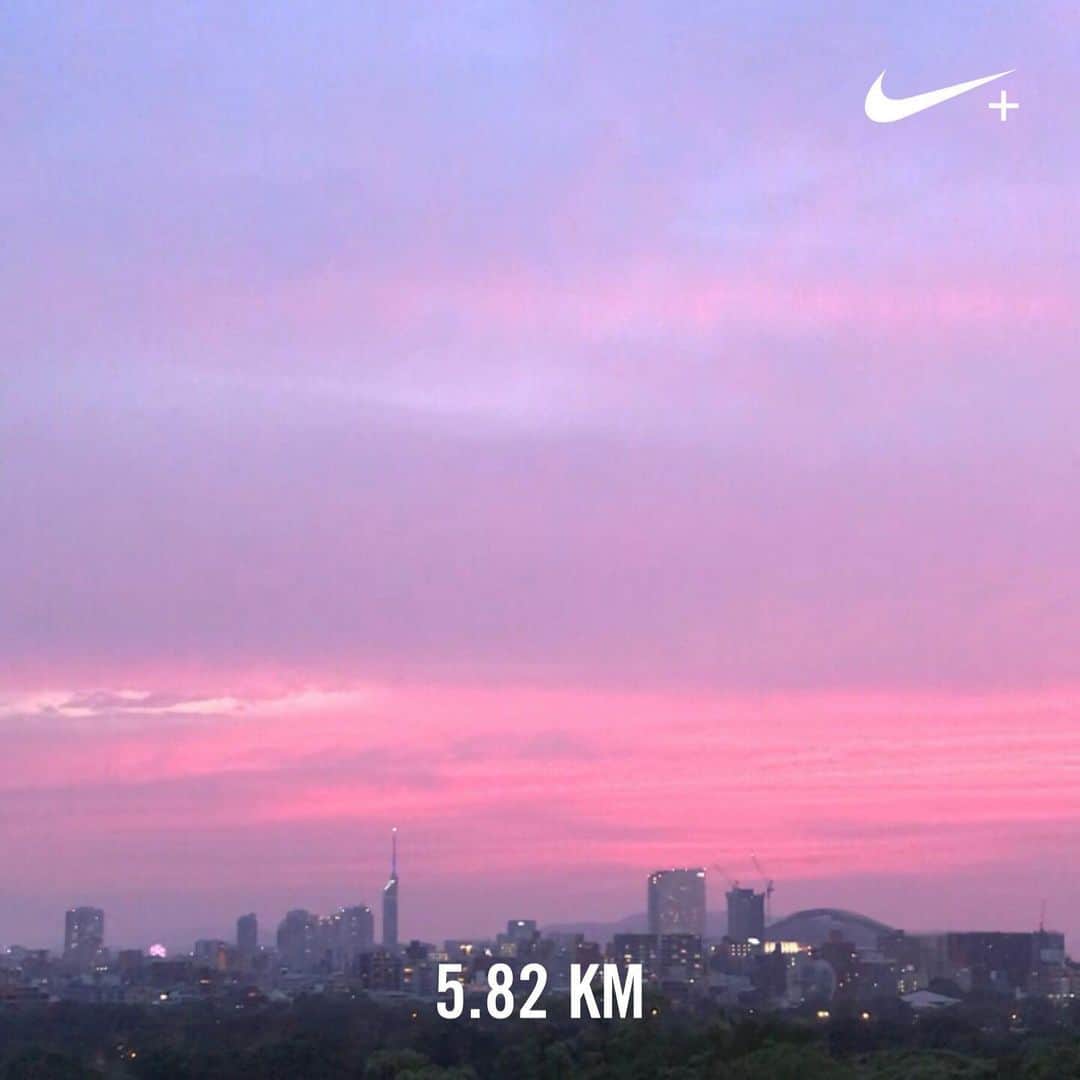 矢野由希子のインスタグラム：「ピンク🧠  #effect_run  #effectrunners  #nikerunning  #ハシリマスタグラム」