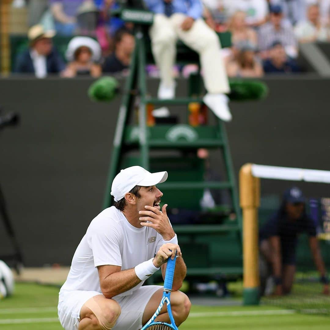 ATP World Tourさんのインスタグラム写真 - (ATP World TourInstagram)「A match full of emotions 😅  #Wimbledon」7月2日 21時06分 - atptour
