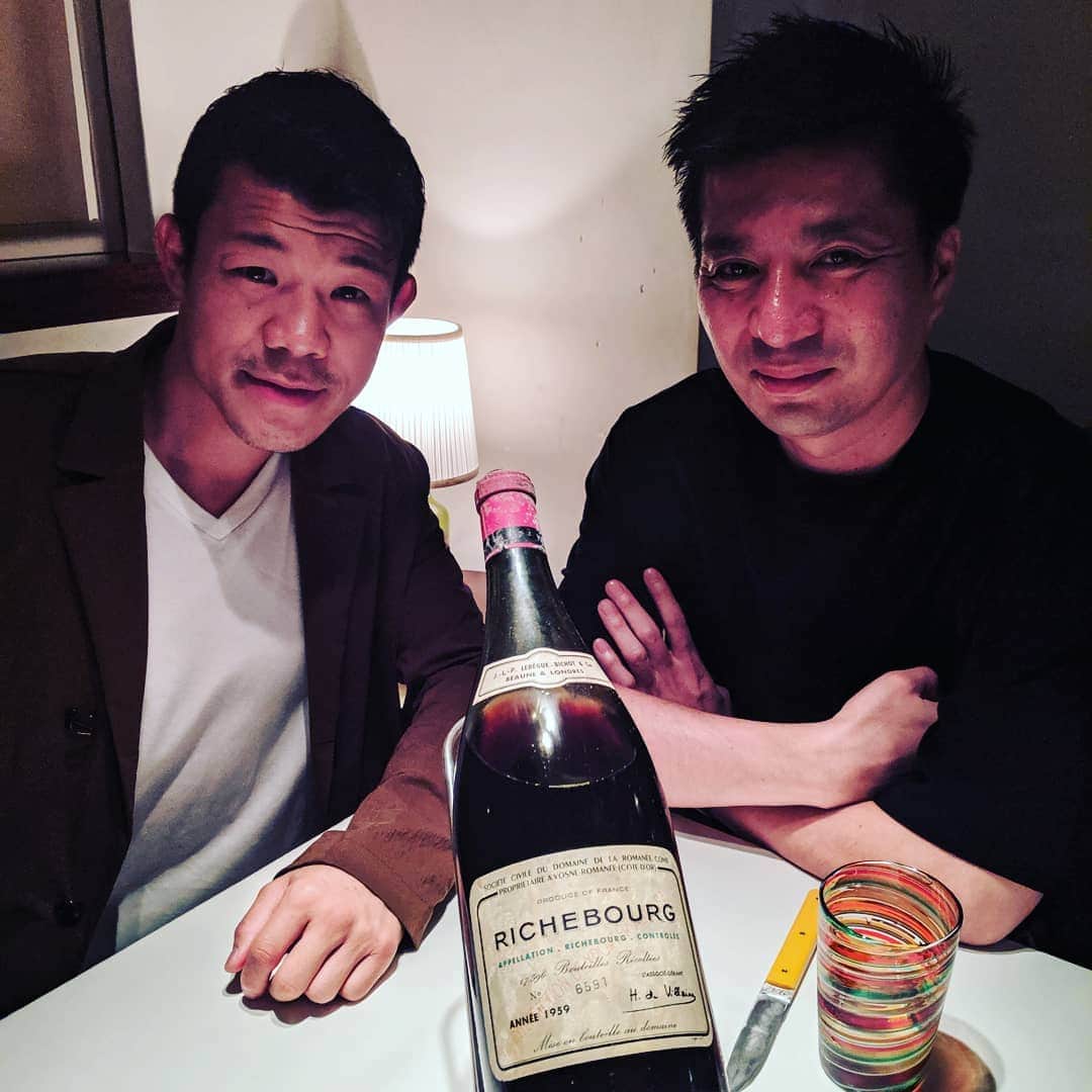 藤田晋のインスタグラム：「現役おつかれ会」