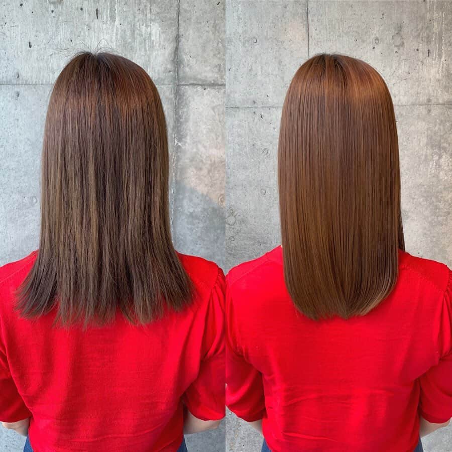 中島亜莉沙さんのインスタグラム写真 - (中島亜莉沙Instagram)「南青山の美容室 @jeanaharbor にて @cristile_official の髪質改善トリートメントをして頂きました💆🏼‍♀️✨﻿ ﻿ 担当して下さったのは @tatsuhiko_tokumoto さんと @aki.0620k さん✨  ゴルフの紫外線で痛んでた髪が、ちゅるっちゅる&サラッサランになったー😳！﻿ 梅雨の時期は湿気で広がっちゃう髪質だったけど、それも改善できたー😇﻿ ﻿ 何回かやるとより一層効果が出るそうなので、またお邪魔させて頂きたいと思います☺️🙌🏻﻿ ﻿ @jeanaharbor 👈ここからDM予約すると通常27000円→21600円になるみたいなので、髪質改善したい方は是非行ってみて下さいね♫﻿ ﻿ #後ろ姿美人目指し中 #cristile ﻿#jeanaharbor  #クリスタイル ﻿ #髪質改善﻿ #美容院 #南青山  #気付いたらサラッサランな髪をずっと触ってた人と繋がりたい」7月2日 21時52分 - arisan_days