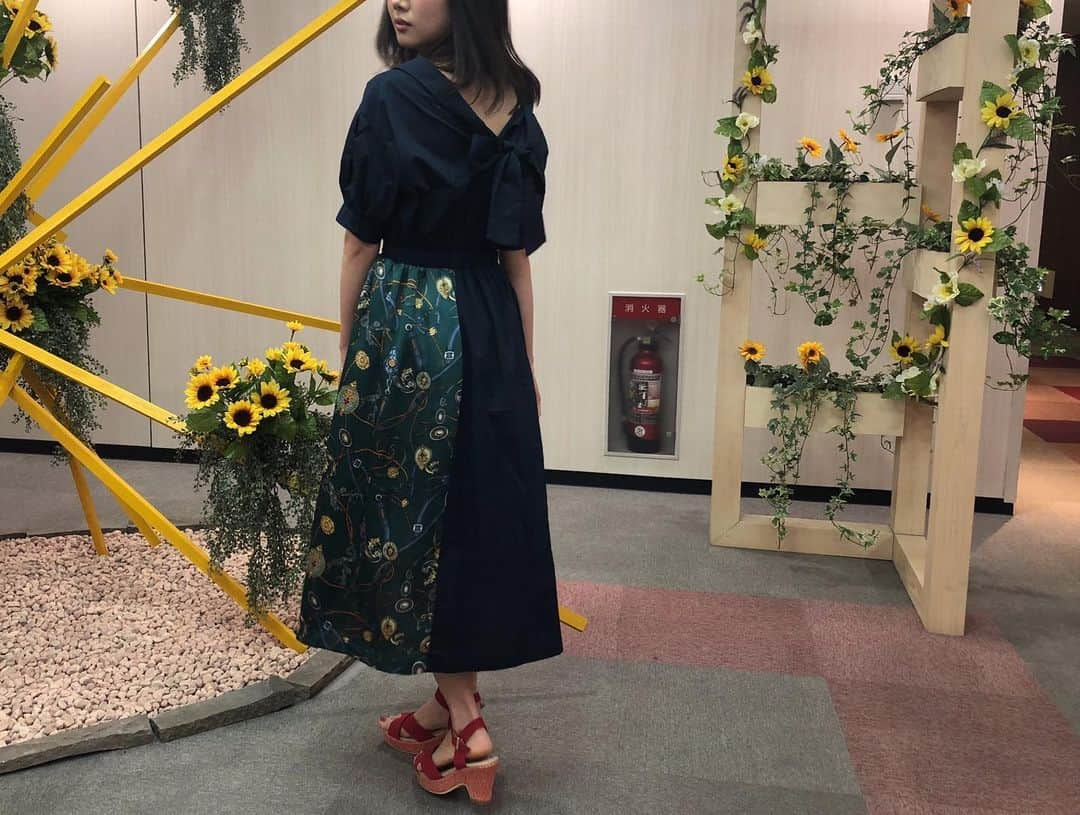 永島聖羅さんのインスタグラム写真 - (永島聖羅Instagram)「プレミアの巣窟の私服👗 . . #永島聖羅」7月2日 22時19分 - seira_nagashima