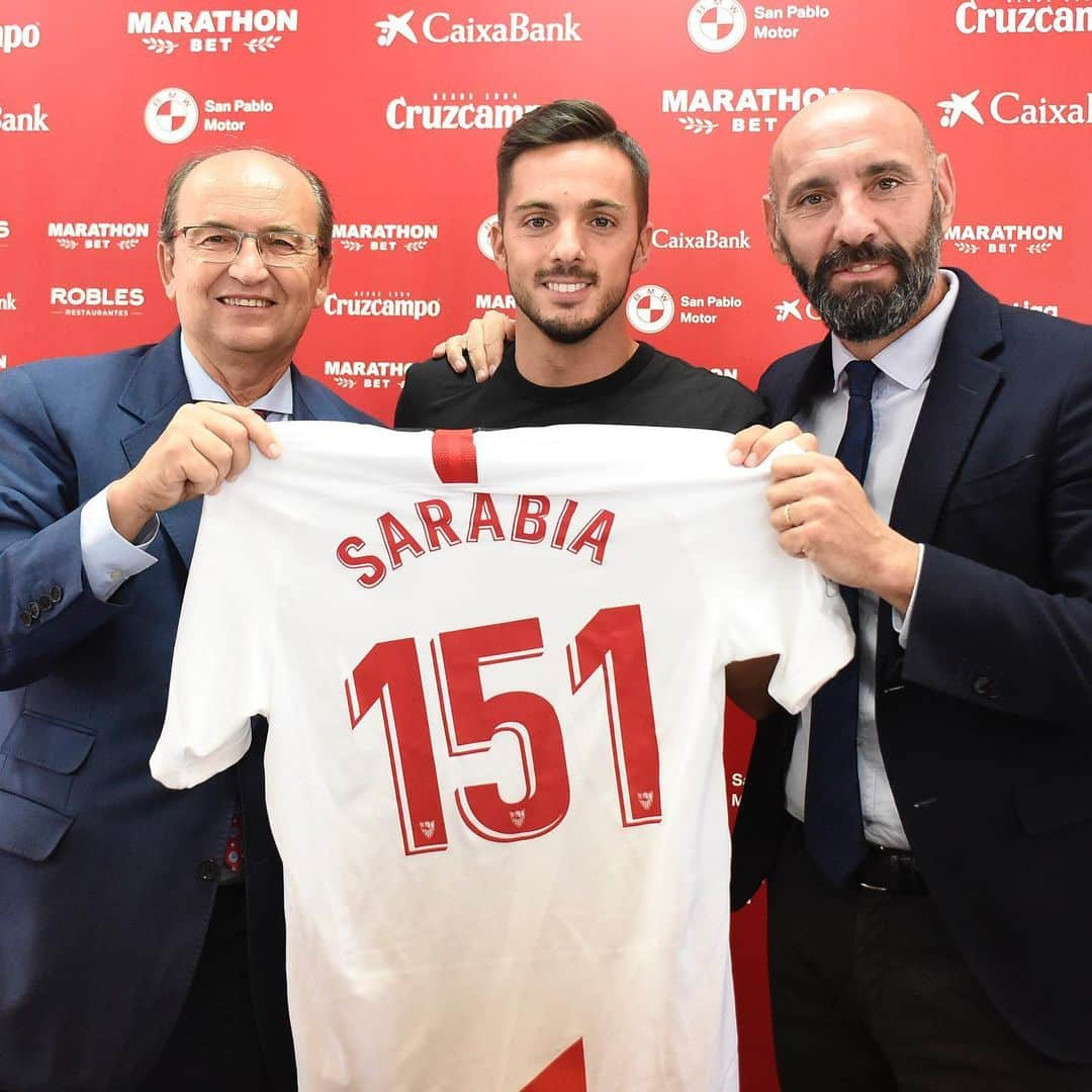 セビージャFCさんのインスタグラム写真 - (セビージャFCInstagram)「Gracias por estos 151 partidos contigo ⚪️🔴 #WeareSevilla #vamosmiSevilla」7月2日 22時24分 - sevillafc