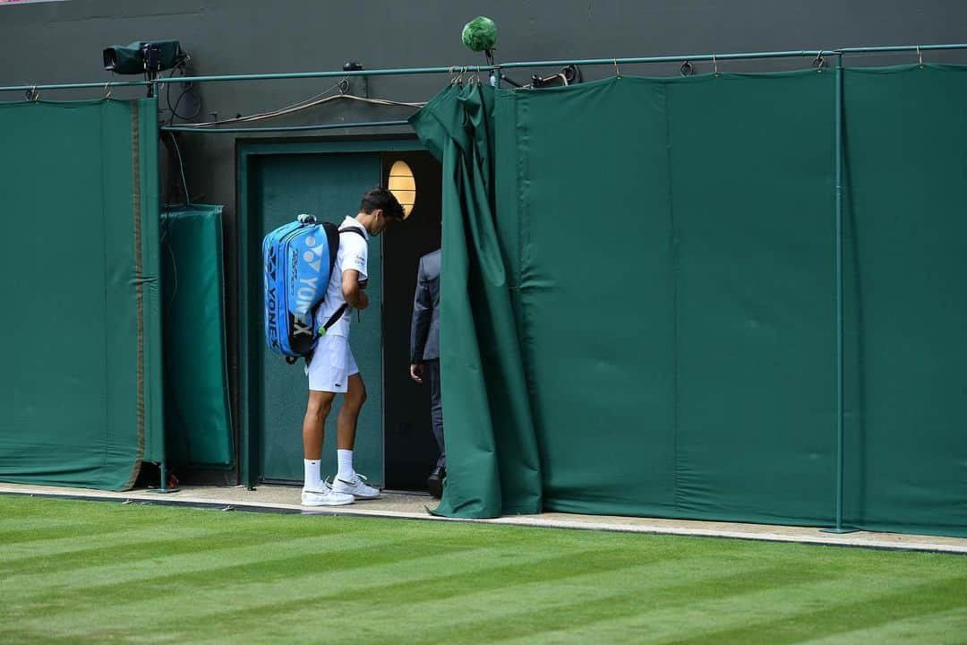 ピエール＝ユーグ・エルベールさんのインスタグラム写真 - (ピエール＝ユーグ・エルベールInstagram)「Not the result I wanted but congrats @kandersonatp for your come back and the win ! Now let’s try to enjoy some tennis with Sir @andymurray 👌🏻 #sw19 #wimbledon 📸 by @antoinecouvercelle」7月2日 23時01分 - pierrehuguesherbert