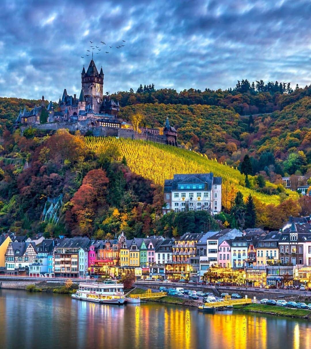 Wonderful Placesさんのインスタグラム写真 - (Wonderful PlacesInstagram)「Cochem Castle - Germany ✨💛💛💛✨ Picture by ✨✨@kyrenian✨✨ follow his amazing feed!!! . #wonderful_places for a feature 💛」7月2日 23時59分 - wonderful_places