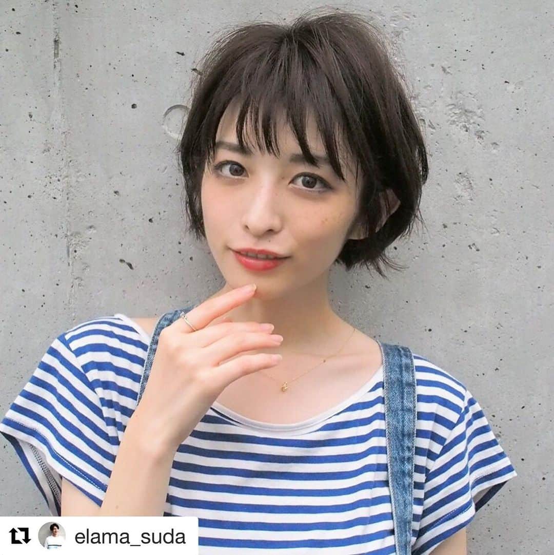 のインスタグラム：「#Repost @elama_suda with @get_repost ・・・ elämä hair maison 8月オープンします。 、 美容室を探してる方 是非おまちしております(^^) #ヘアサロン#サロンワーク#ハンサムショート#ウルフヘア#切りっぱなしボブ#グラデーション#アッシュ#ダブルカラー#スロウカラー#グレージュ#サロンモデル#サロンモデル募集#撮影#カメラ#撮影モデル#デザイン#おしゃれ#かわいい#ファッション#東京#令和#独立#自由が丘#中目黒#渋谷」