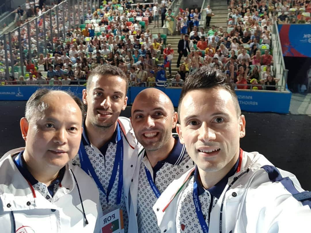 ジョアン・モンテイロさんのインスタグラム写真 - (ジョアン・モンテイロInstagram)「Minsk, thank you for the memories 🇧🇾🇵🇹🎆🏟🏓🥉🔝 #EquipaPortugal @comiteolimpicoportugal @minsk2019by」7月3日 2時24分 - montii83