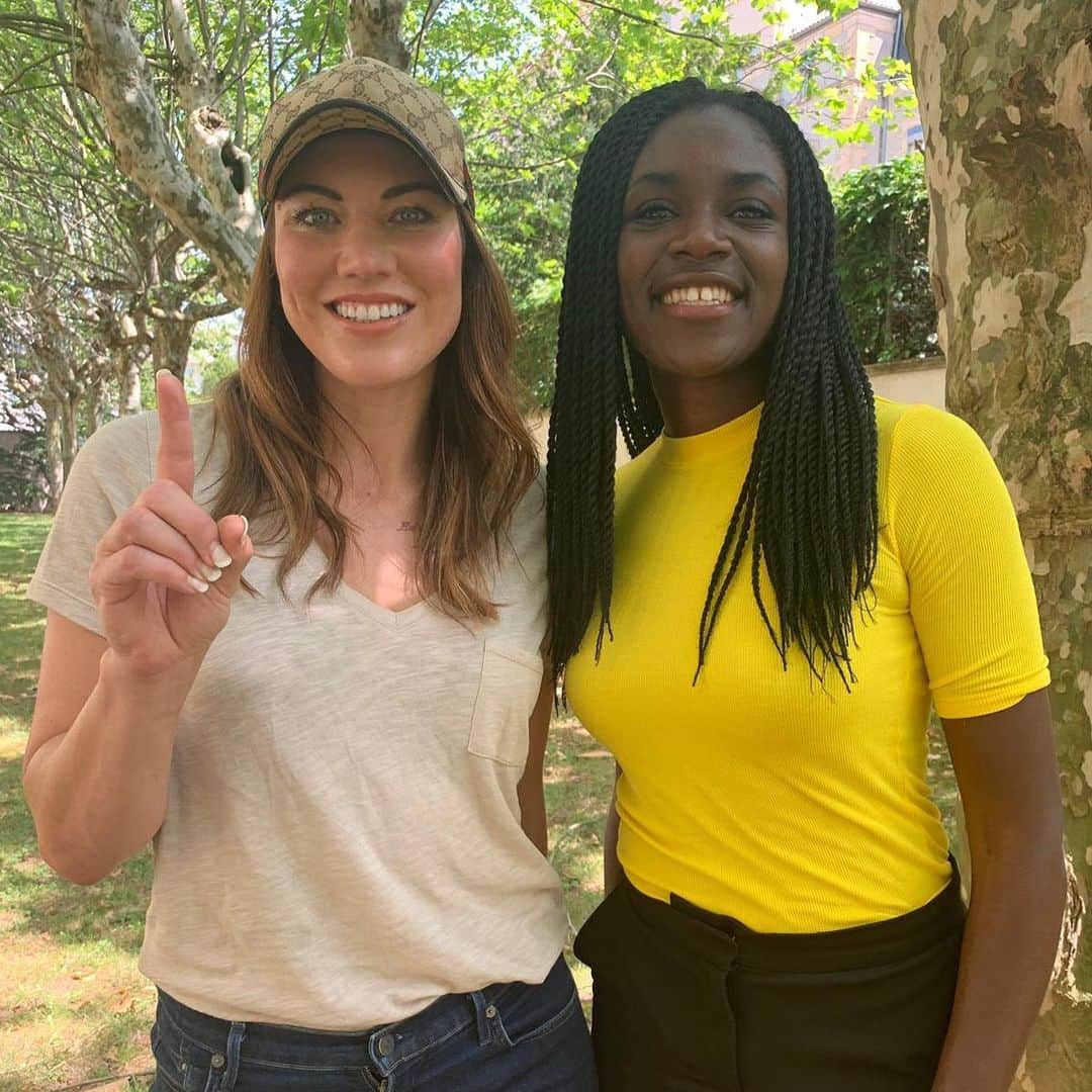 ホープ・ソロさんのインスタグラム写真 - (ホープ・ソロInstagram)「Pregame analysis interview with @skysports!」7月3日 2時56分 - hopesolo