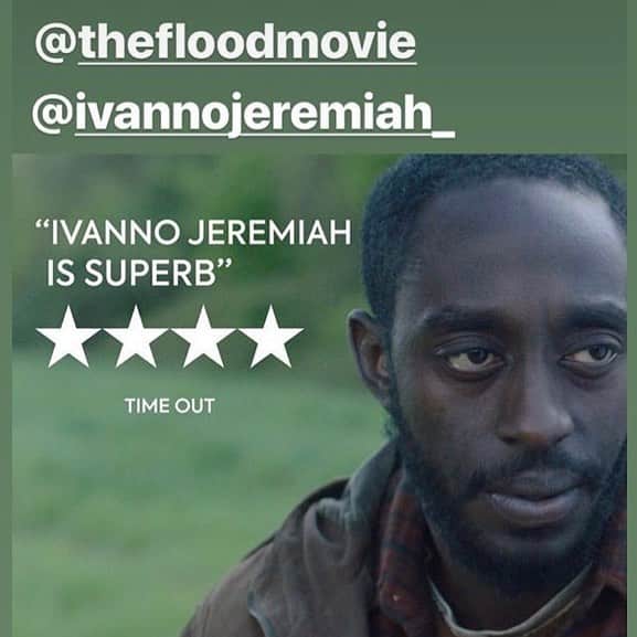 レナ・ヘディのインスタグラム：「YES HE IS .. 👏💗👏💗👏 watch our film @thefloodmovie @ivannojeremiah_」
