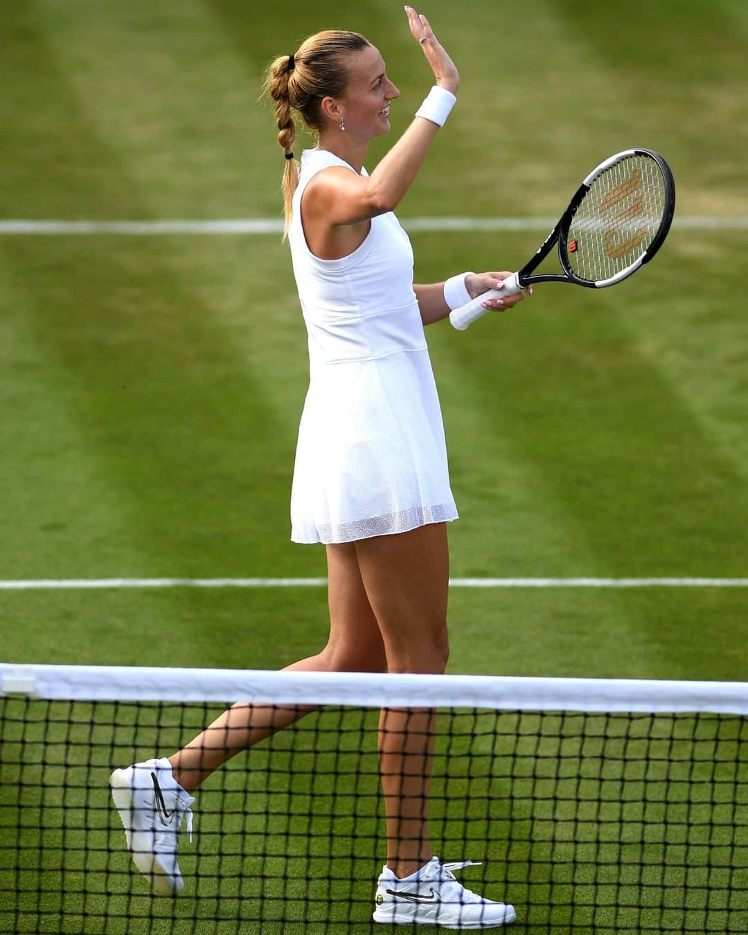 PetraKvitovaさんのインスタグラム写真 - (PetraKvitovaInstagram)「😀🌱🤚❤️ @wimbledon」7月3日 6時11分 - petra.kvitova