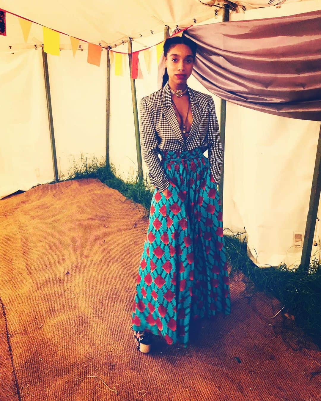 リアン・ラ・ハヴァスのインスタグラム：「Really really thank you @glastofest 💛 For a life changing weekend. Already can’t wait for the next one 🤘」