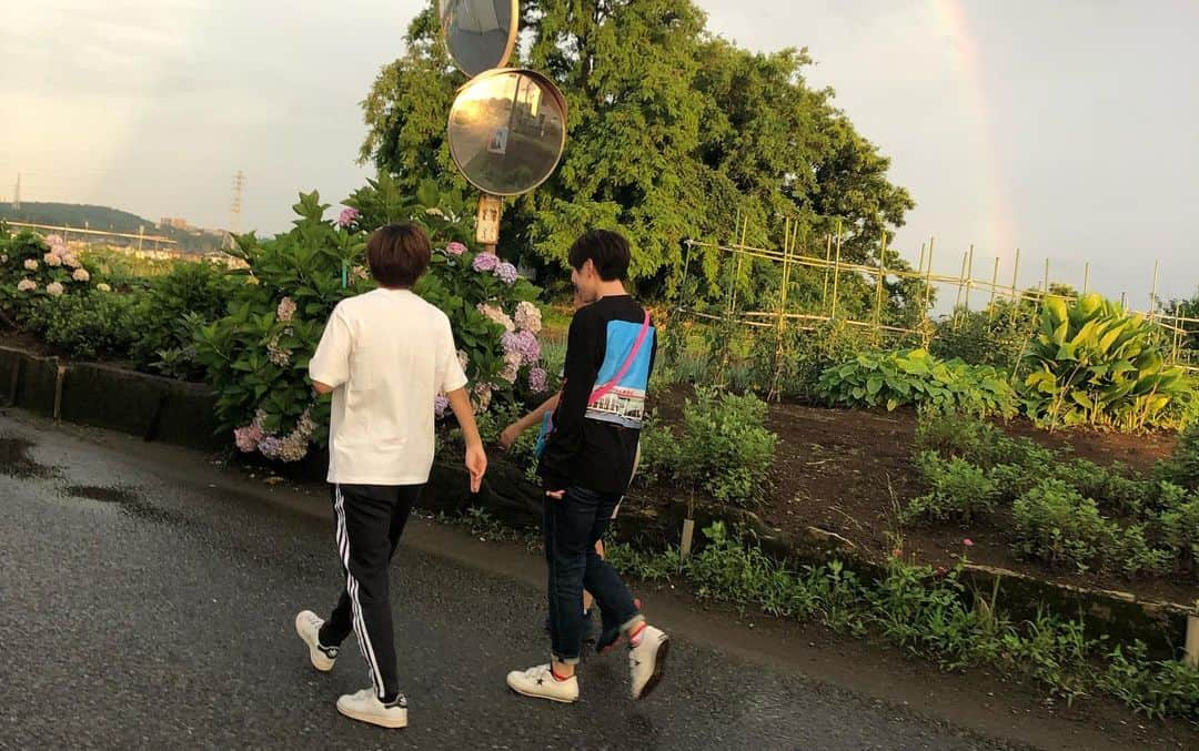 川島はるなさんのインスタグラム写真 - (川島はるなInstagram)「... 虹😶🌈 きれかったな〜💕 #相武台下 #雨の日 #虹」7月3日 8時59分 - haruna__kawashima