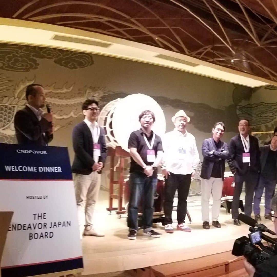 森川亮のインスタグラム：「ENDEAVOR Japan初イベント。」