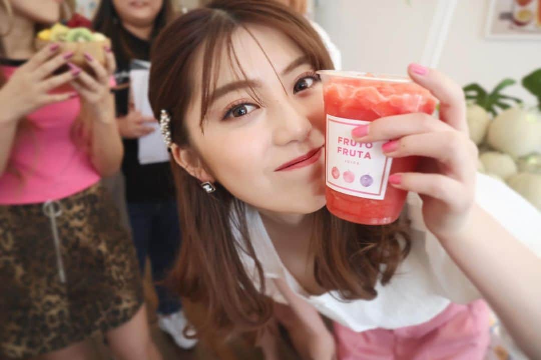 中野恵那さんのインスタグラム写真 - (中野恵那Instagram)「私の韓国での充実した様子🇰🇷 フルーツ食べ過ぎてやばばばばばばば でした🥺笑」7月3日 19時06分 - nakano.ena