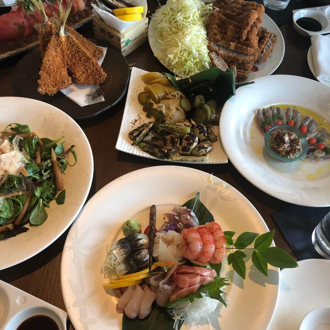 松久信幸さんのインスタグラム写真 - (松久信幸Instagram)「Gorgeous lunch 🥗 @matsuhisa_athens  thank you for @chefmarkedwards @tonymatsuhisa @thomas_kourakos」7月3日 19時25分 - therealnobu