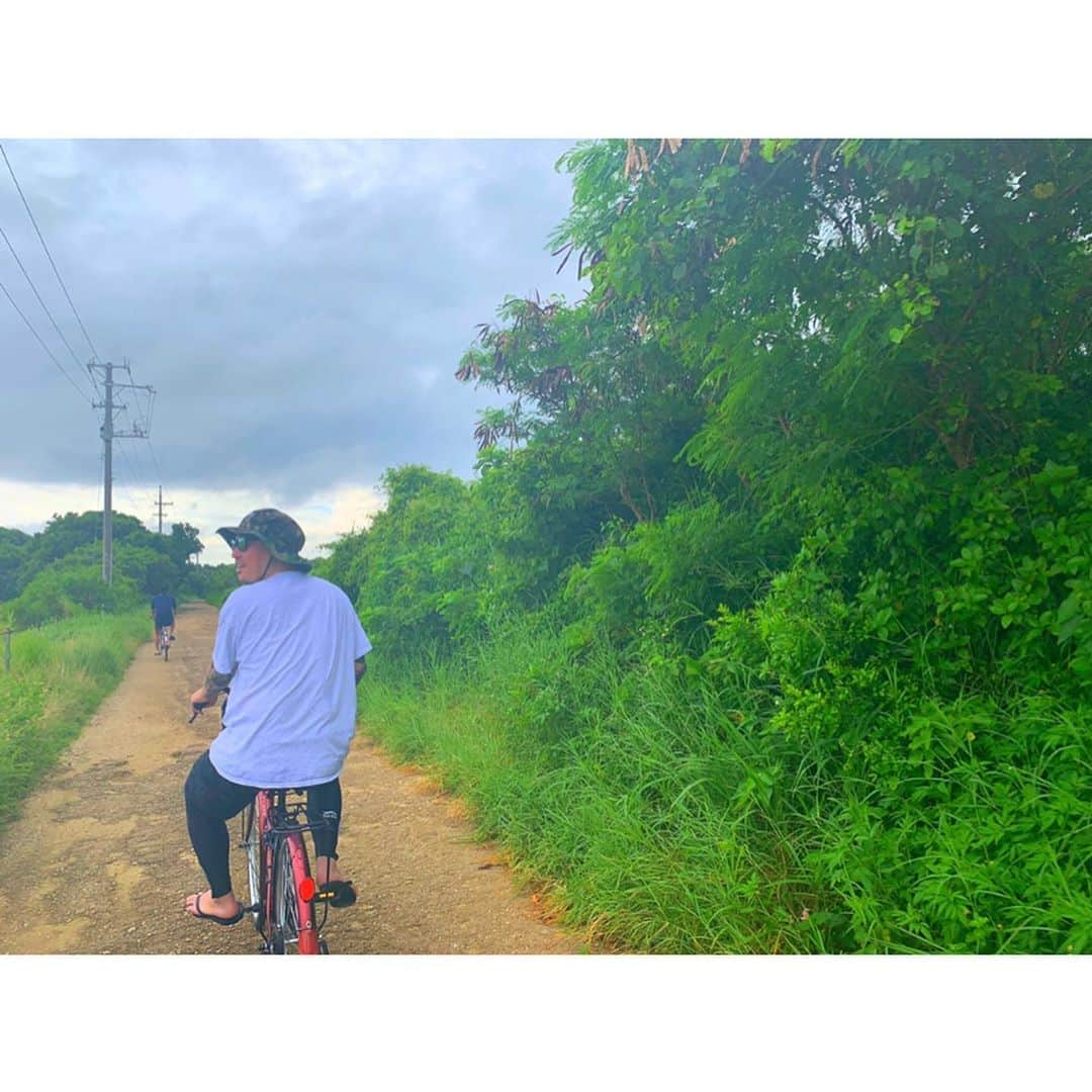 中川ジュリアさんのインスタグラム写真 - (中川ジュリアInstagram)「人口より牛の数が多くて孔雀も見れた🦚あの牛達は石垣牛なのかな… ヤギが切ない目でこっちを見てた… #黒島」7月3日 19時30分 - julia05_23