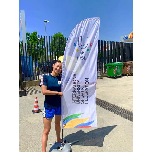 のインスタグラム：「💙💛🖤💚❤️. #universiade2019 #napoli #italy🇮🇹」